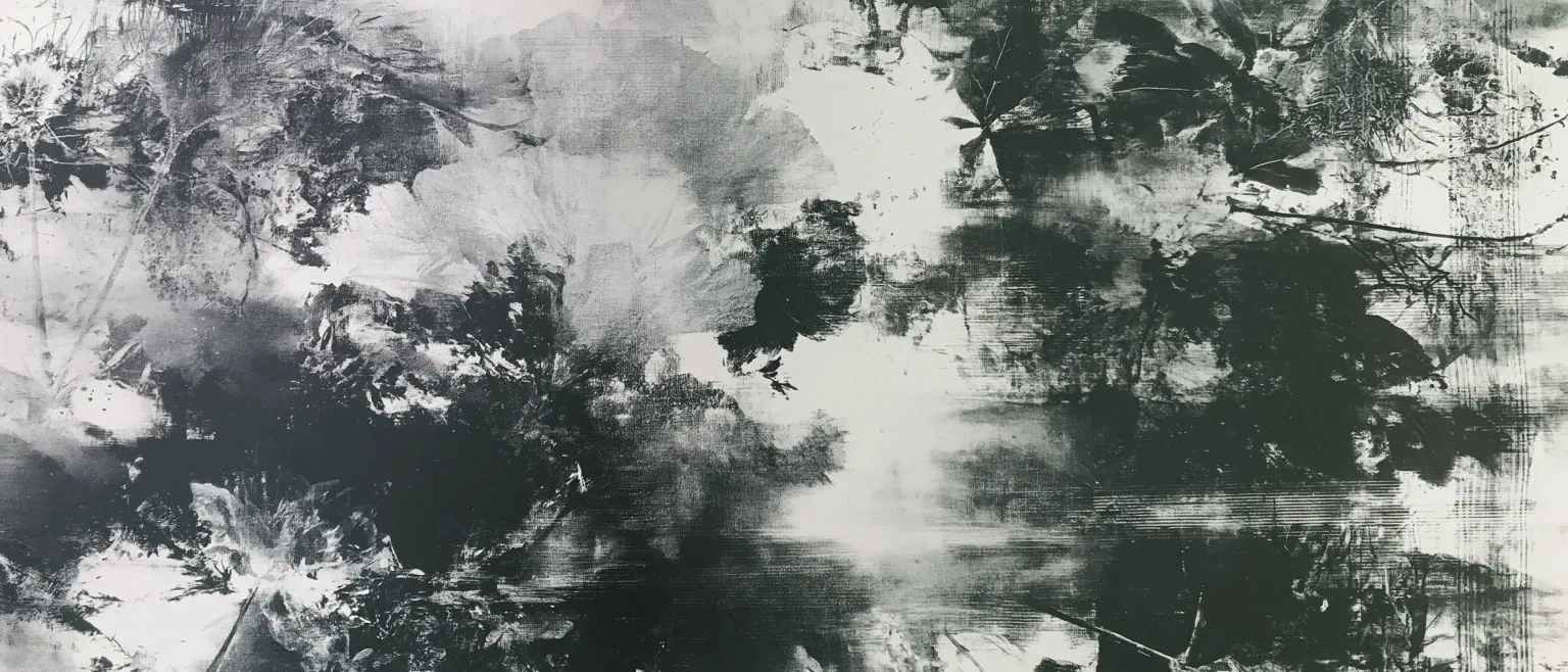 Ink clouds massing over a dry-brushed ground.
