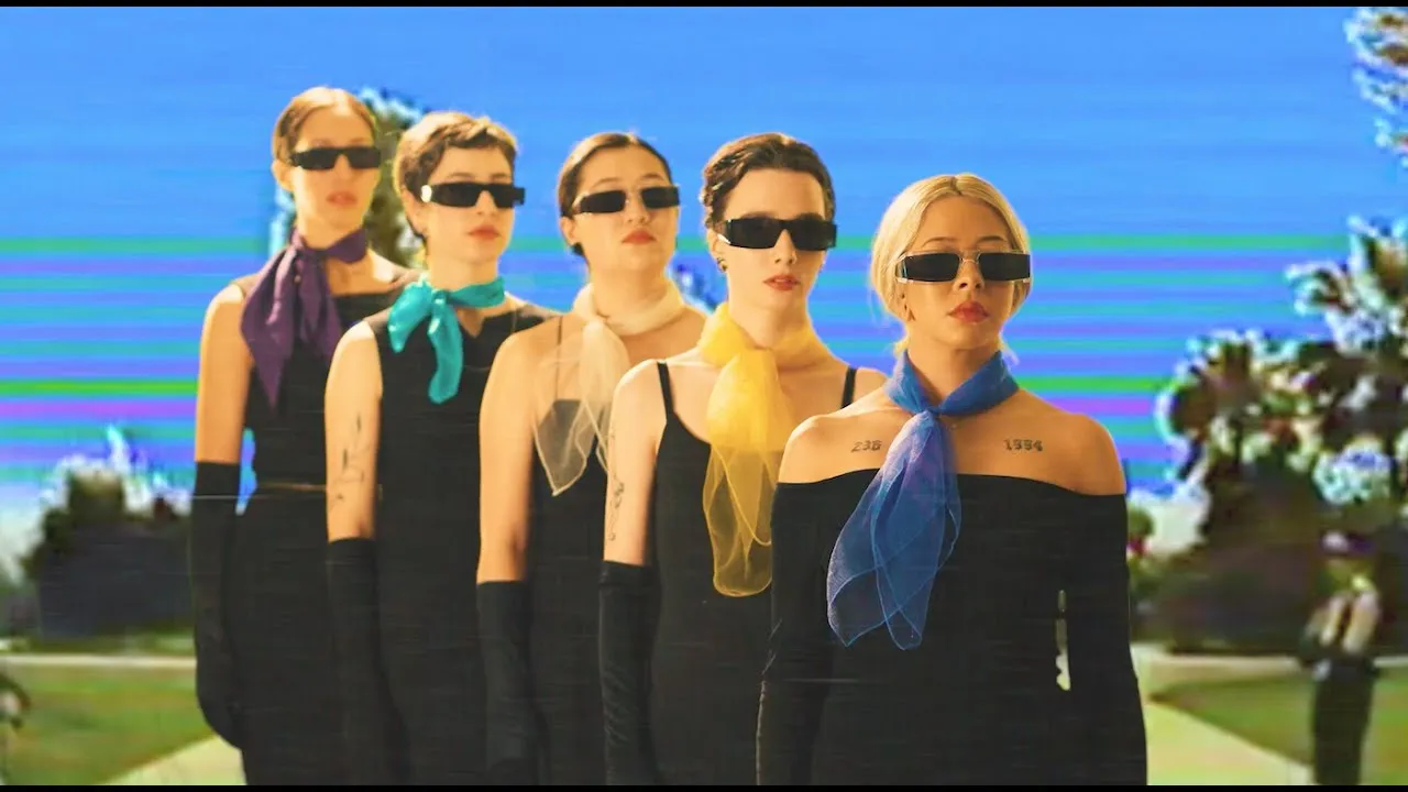 A still from the official music video for Vera Ellen's Homewrecker.