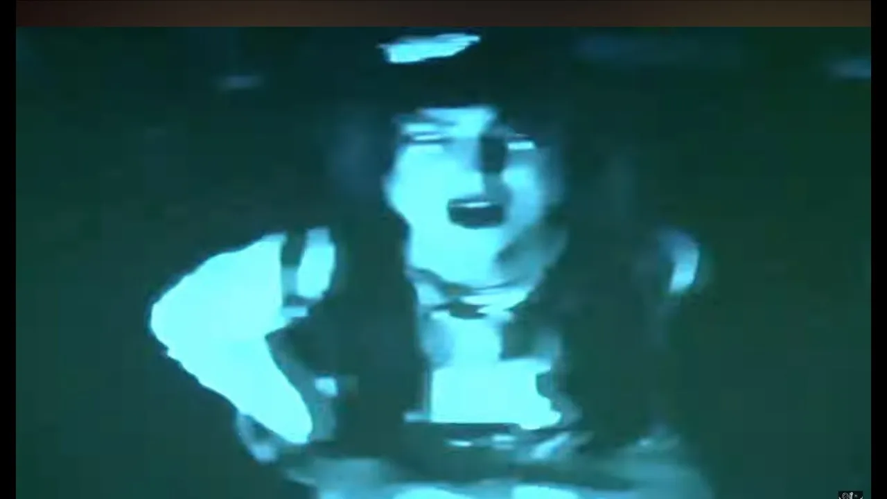 A still from the official music video for Vera Ellen's Walking in Vegas.